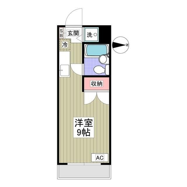 リュミエ本厚木 313号室 間取り