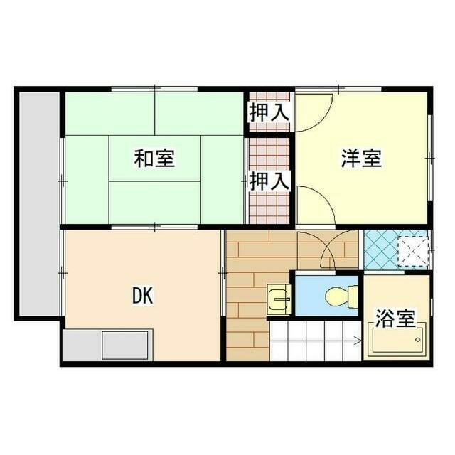 ヤスコビル 202号室 間取り