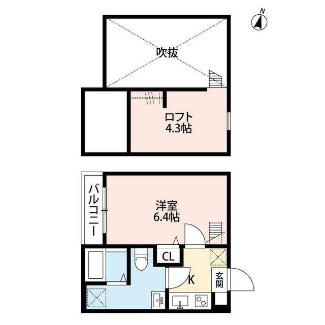ガーデンオアシス 102号室 間取り