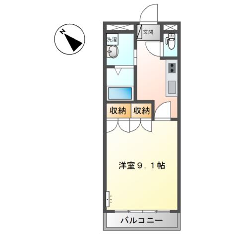 サムスィング成瀬 間取り