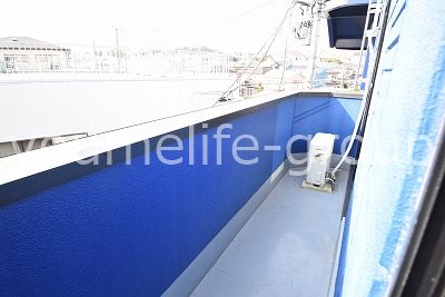 コシミズビル ベランダ