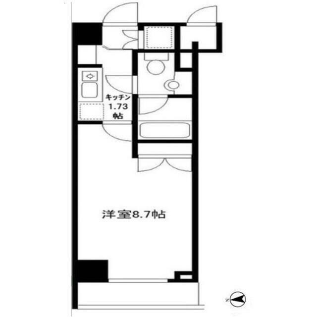 ＫＤＸレジデンス湘南台 0705号室 間取り