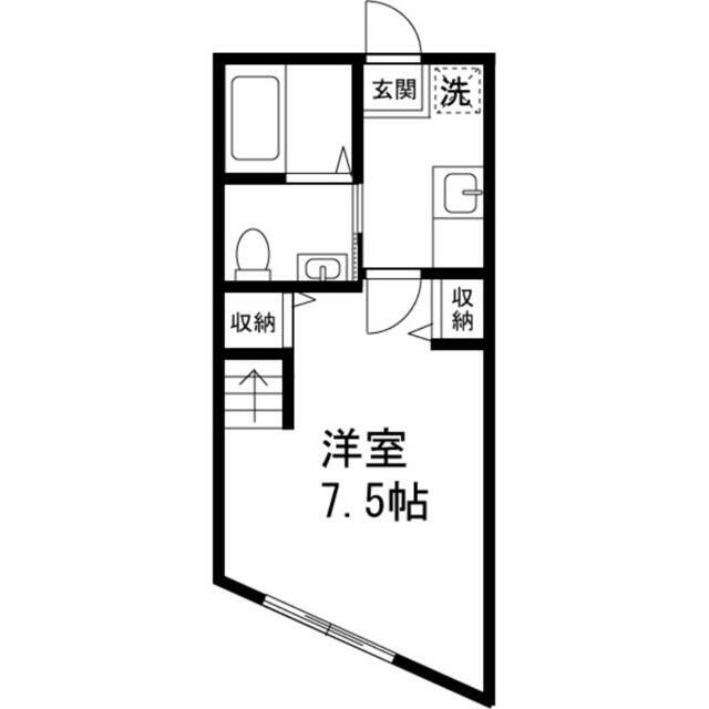 エムケイラピス辻堂 102号室 間取り