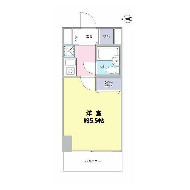 ライオンズマンション本厚木第３ 605号室 間取り