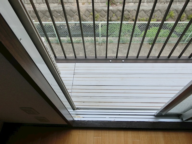 芦添ハイツ1号 ベランダ