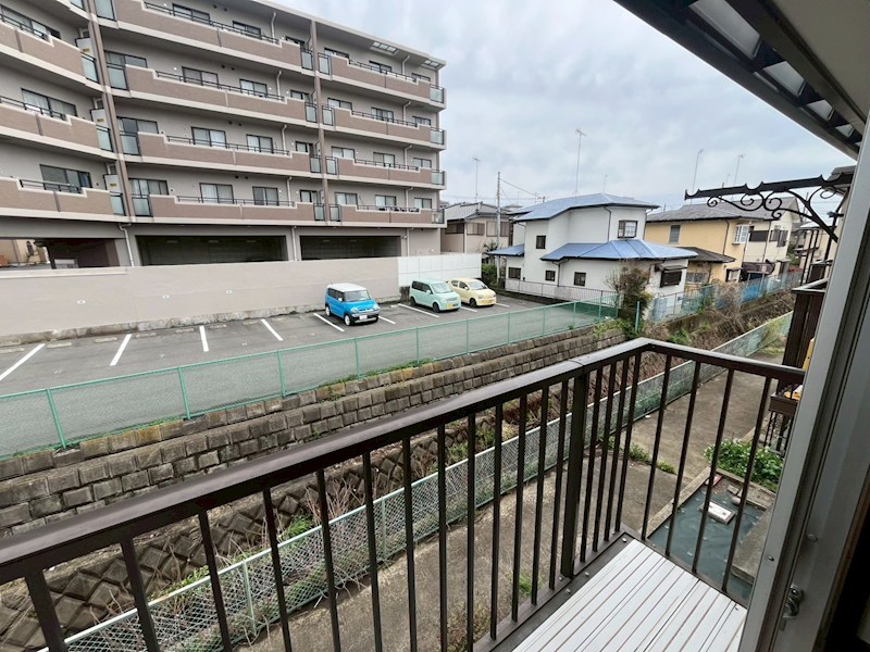 芦添ハイツ1号 ベランダ