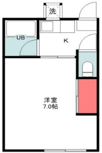 Ｃｏｒａｌ　Ａ 101号室 間取り