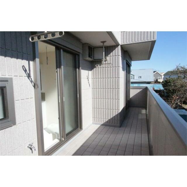 神明貸家Ｃ棟 ベランダ