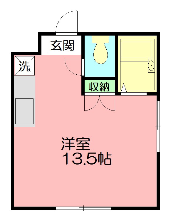 横浜元町ガーデン3 301号室 間取り