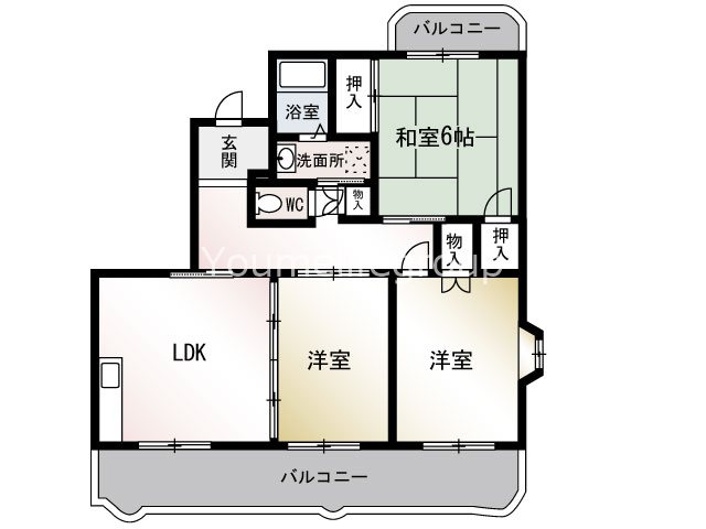 りぶれ97  201号室 間取り