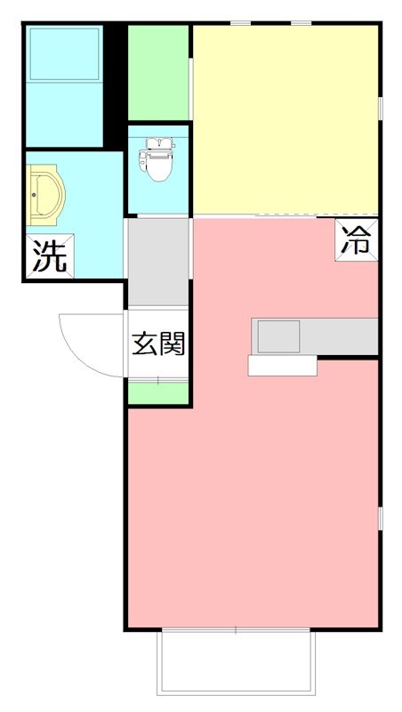 センチュリーハイム鴨宮 302号室 間取り