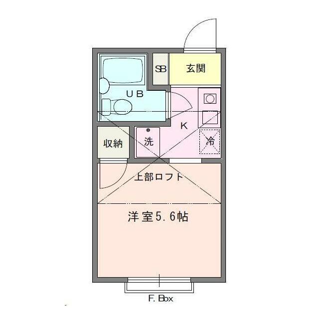 ラ・フォンテ山下 103号室 間取り