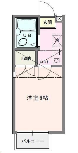 フジパレス湘南平塚六番館 201号室 間取り