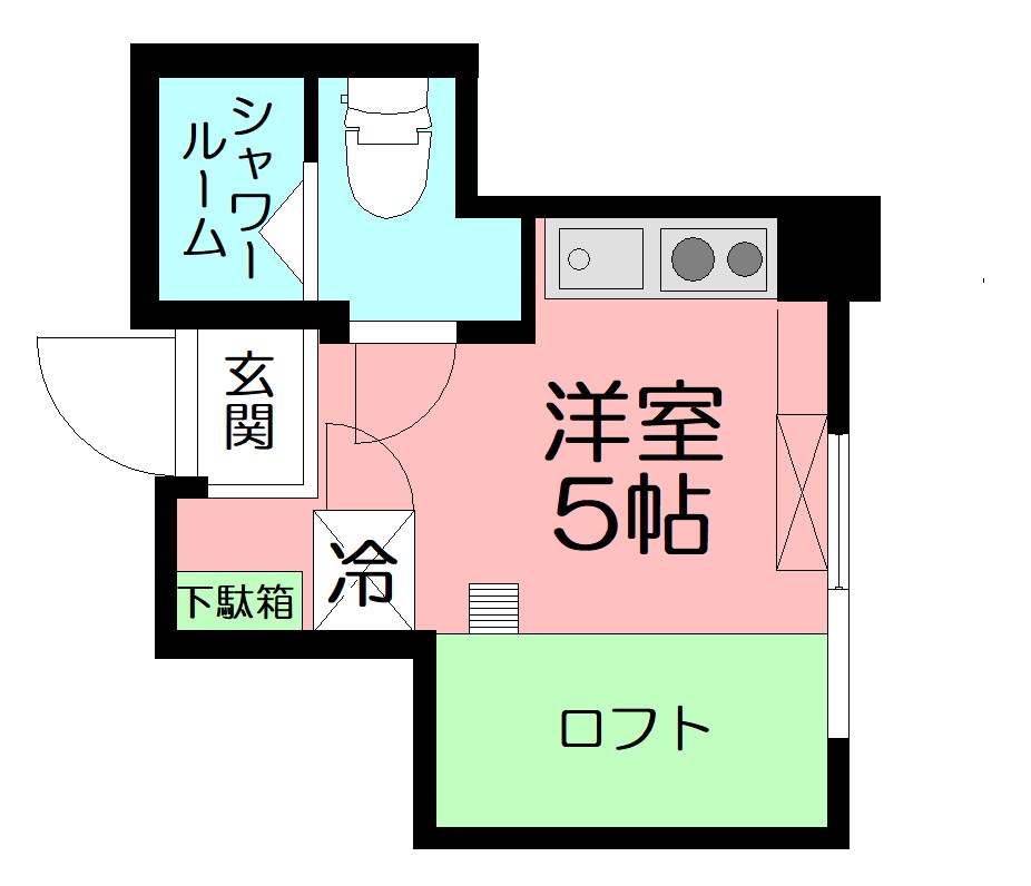 ハイドレンジア箱根 202号室 間取り