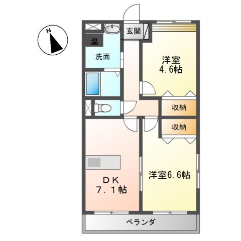 アバンテＳ 間取り