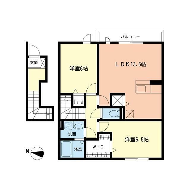 フレシールプラザ 202号室 間取り