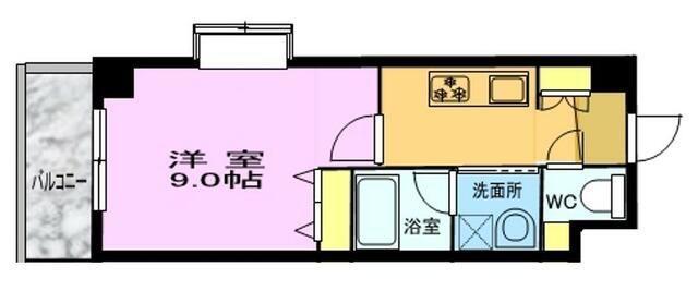 グラン・コスタ湘南弐番館 304号室 間取り