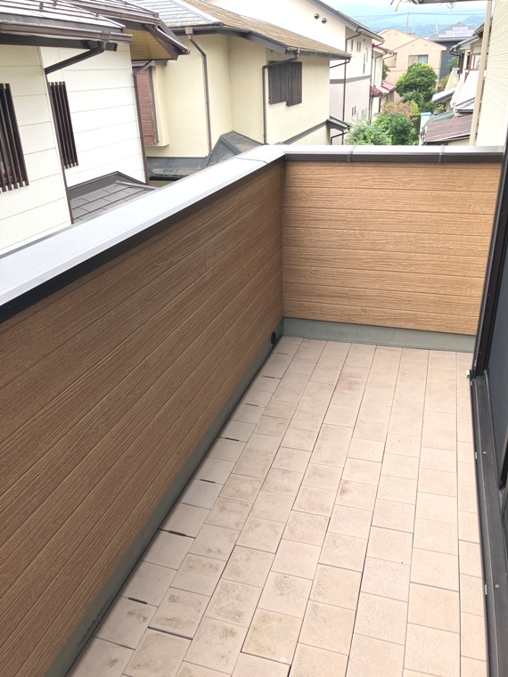 飯山南戸建 ベランダ