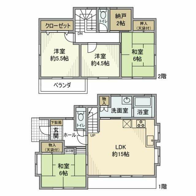 和泉が丘戸建 間取り