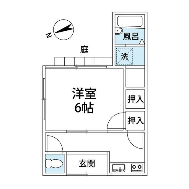 増田貸家 間取り