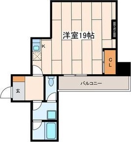 ルックハイツ江ノ島2番館 202号室 間取り