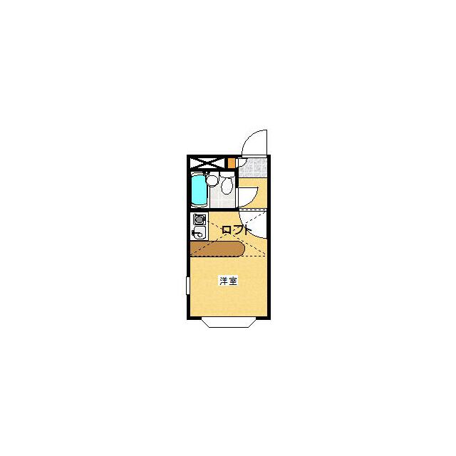 201号室 間取り