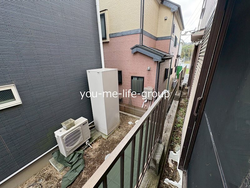 ハイムさんきパート15 ベランダ