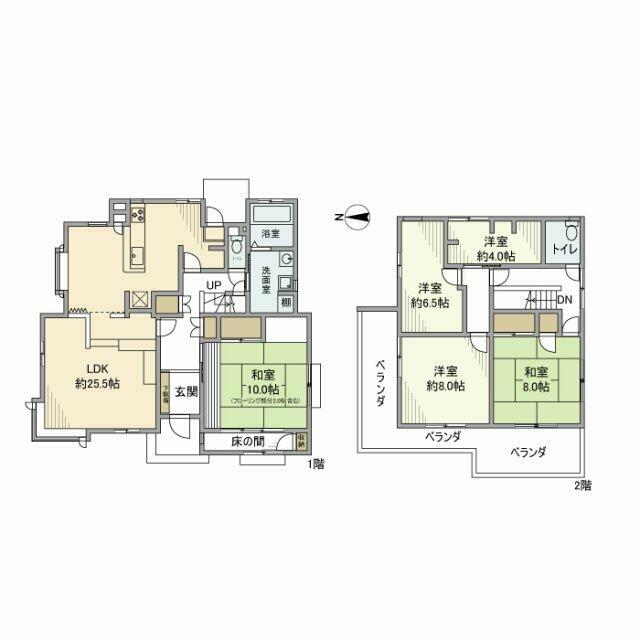 東海岸北戸建 間取り