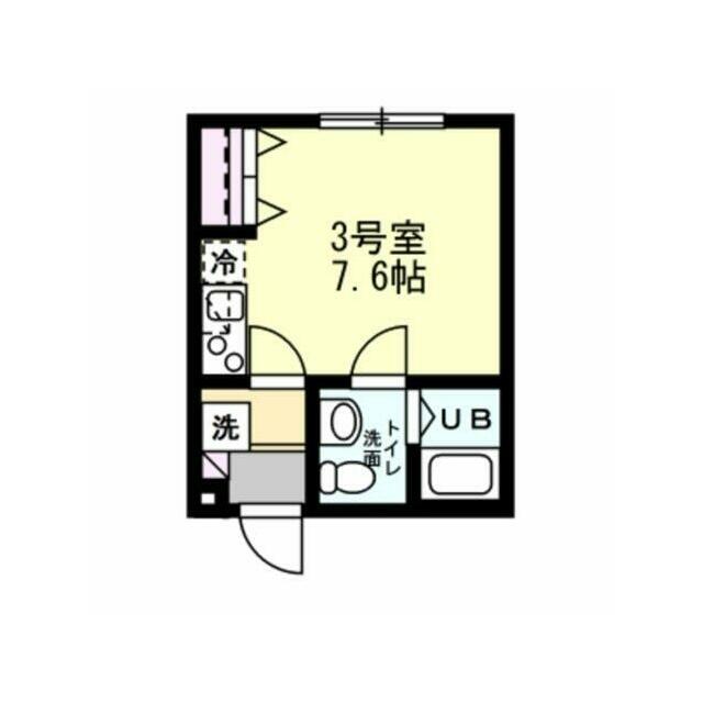 ベイルーム辻堂元町Ⅱ 103号室 間取り
