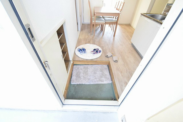 ハイツ山吹 玄関