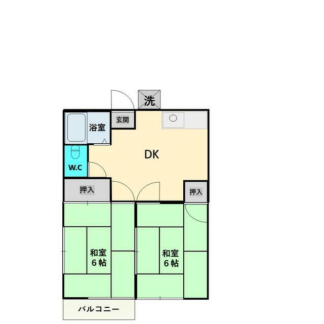 ハイツ・イズミ 間取り