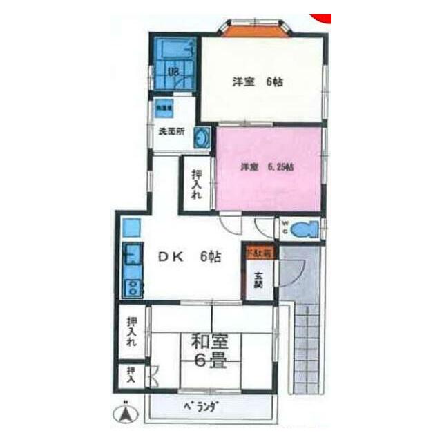 メゾンド・プルミエ 201号室 間取り