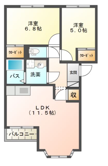 プランドール 間取り
