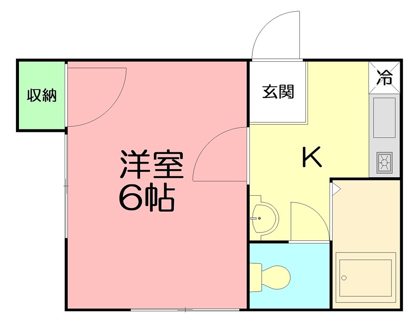 プラーズ愛甲B棟 101号室 間取り