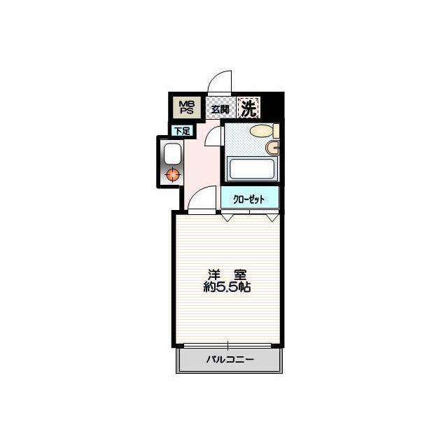 クリオ湘南台壱番館 104号室 間取り