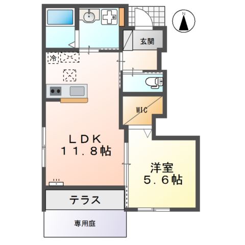 Ｓｅｒ　Ｖｏｌａｒ（セル・ボラール） 間取り