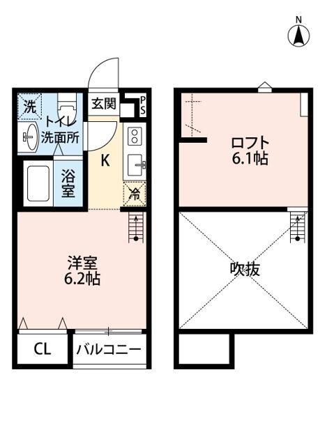 シンフォニア座間 101号室 間取り