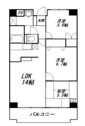 アトラクトマンショントムロ 302号室 間取り