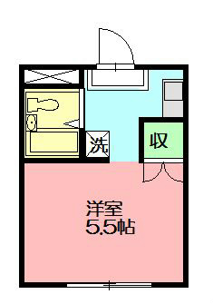 トトロ 205号室 間取り