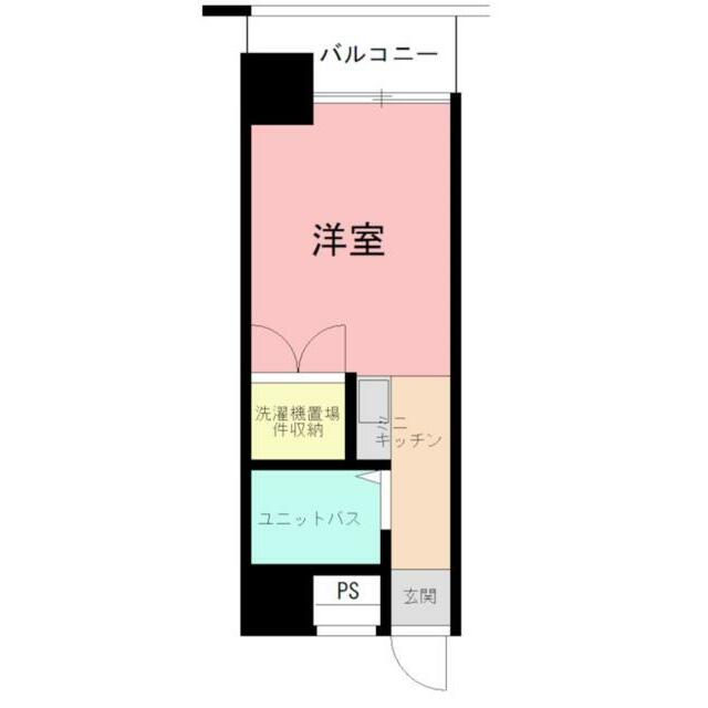 アメニティ旭 304号室 間取り