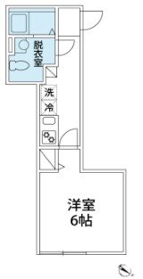 ダイヤモンドテラス鵠沼海岸B  203号室 間取り