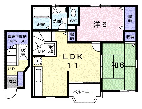 Ａｉｍ　Ｖｉｌｌａｇｅ　湘南 203号室 間取り