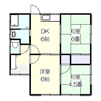 須藤貸家 E号棟 間取り