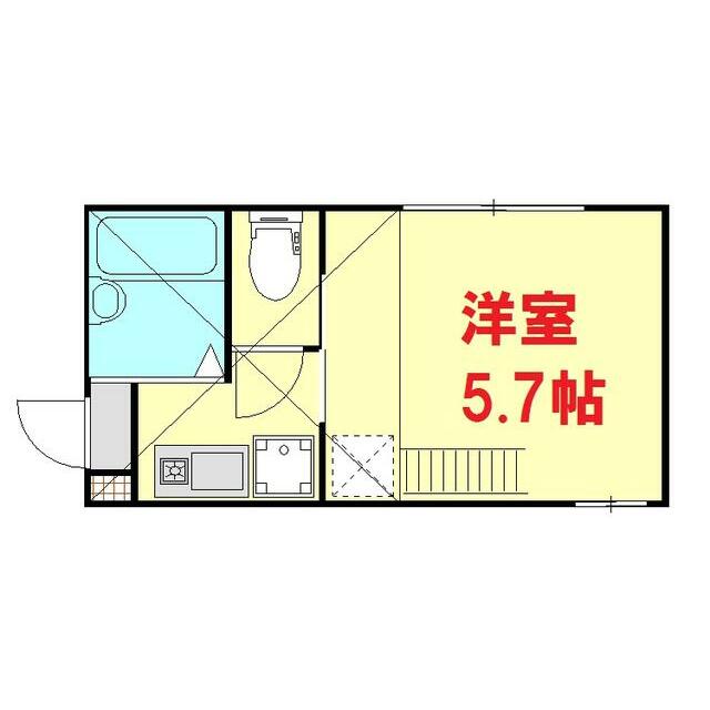 ｉスタイリオ戸塚 102号室 間取り
