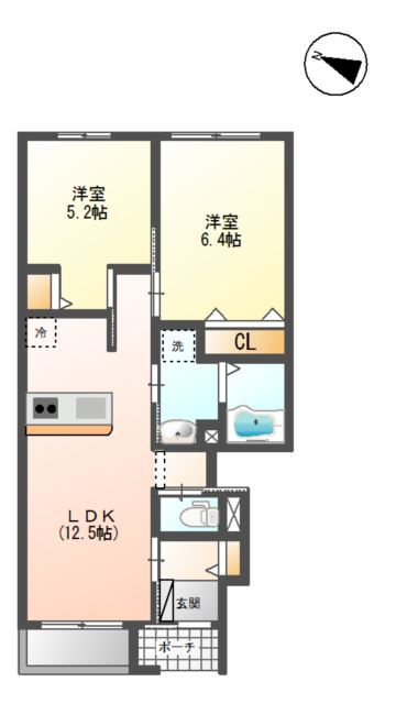グランエスト　Ⅰ 間取り