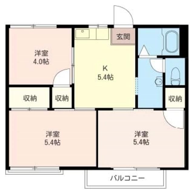 ハイツ高橋 0201号室 間取り