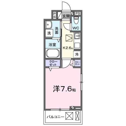 Ｍｉｎｄｓ 101号室 間取り