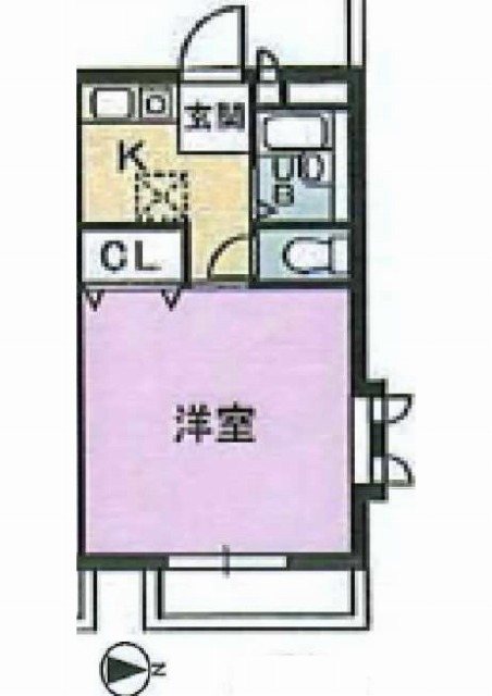コーポサルビア 207号室 間取り