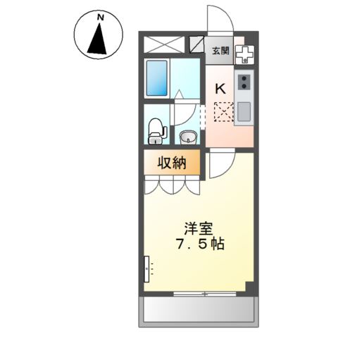 コンフォース・Ｓ 間取り