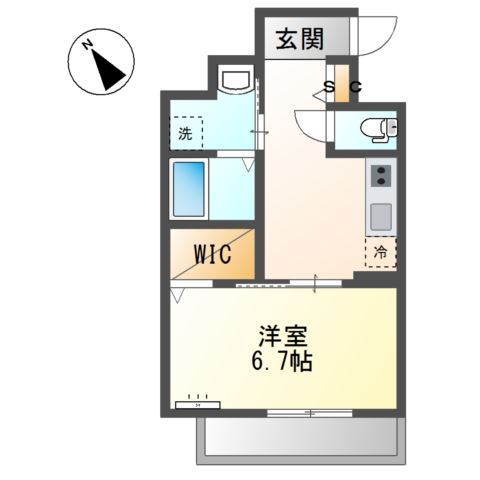 メゾンフォレスト 間取り